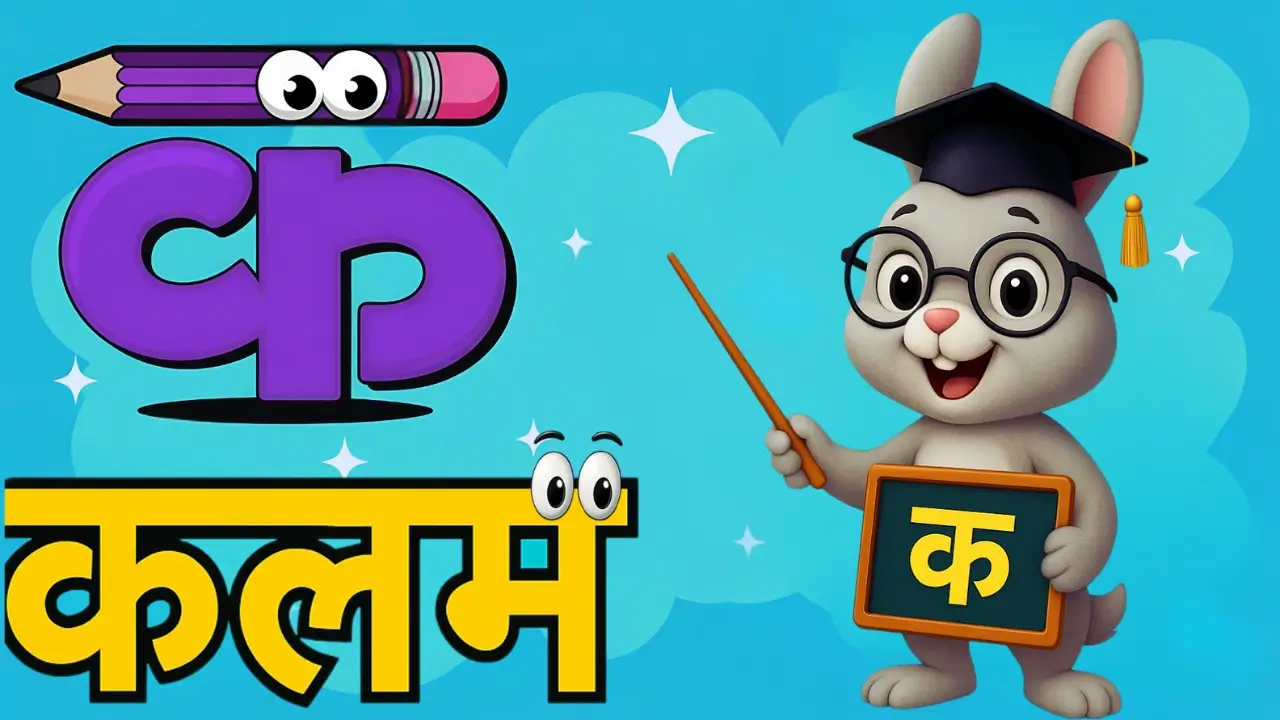 nepali alphabet ka kha ga gha letters image