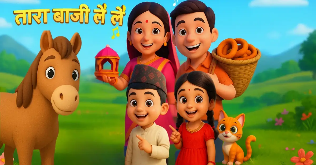 TARA BAJI LAI LAI NEPALI RHYMES FOR KIDS 